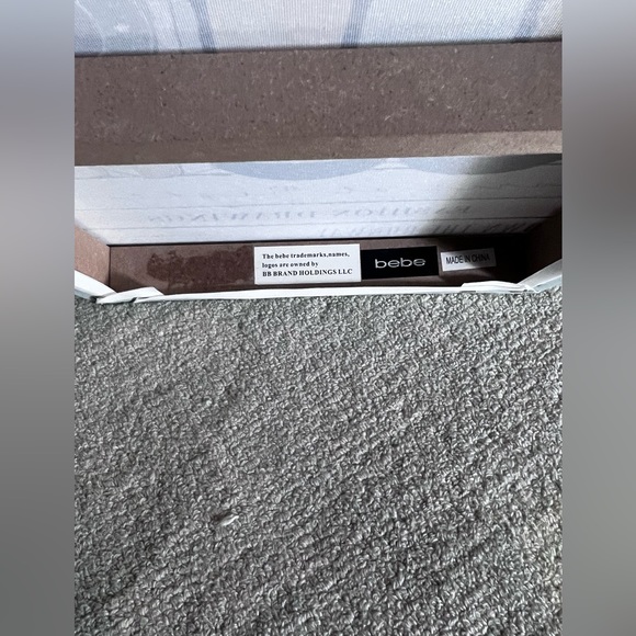 Bebe shoe luxury canvas decor hanging - Picture 9 of 16